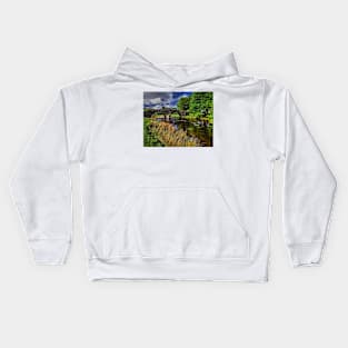 Two Bridges and West Dart River Kids Hoodie